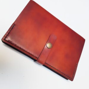 a6 diario de cuero hecho en españa