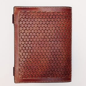 LIBRETA cuero hecha a mano