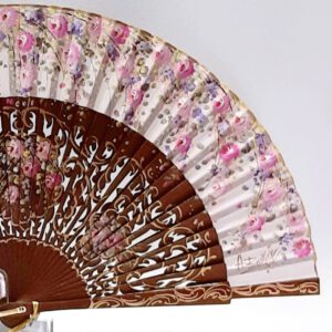 hand painted spanish fan