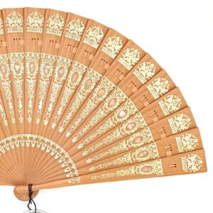 mother of pearl fan oro