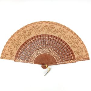 abanico moderno borlas