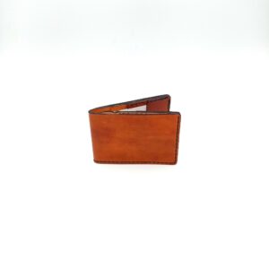 cartera artesania cuero simple