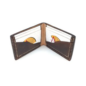 cartera repujada leather work