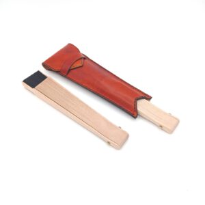 funda abanicos handmade leather