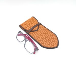 leather glasses case