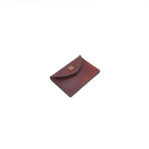 monedero marron oscuro bonito