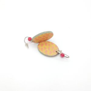 ecofriendly earrings yellow