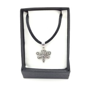 colgante libelula plata regalo