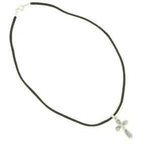 colgante plata de ley cruz comunion