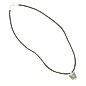 colgante plata mariposa calado