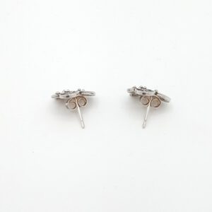 pendientes plata 925 corazon romano