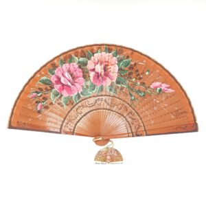abanico peral pintado