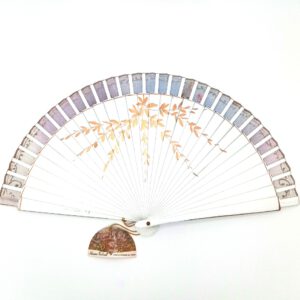 abanico pintado a dos caras