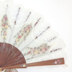 wood hand fans