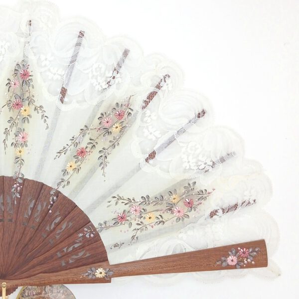 wood hand fans
